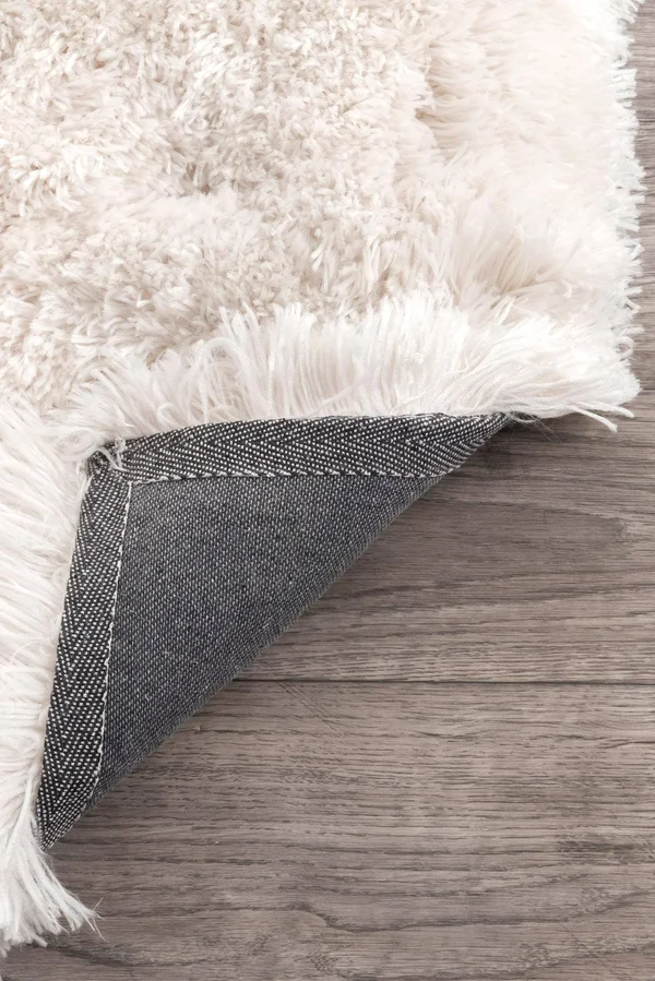 nuLOOM Kristan Hand Tufted Shag Runner Rug - 2& 6x22 x 8&, Ivory