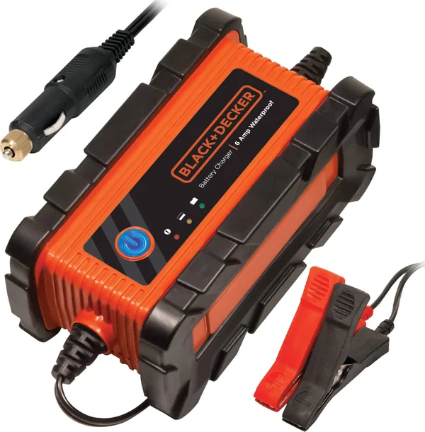 Black & Decker Waterproof Battery Charger/Maintainer, 2 A