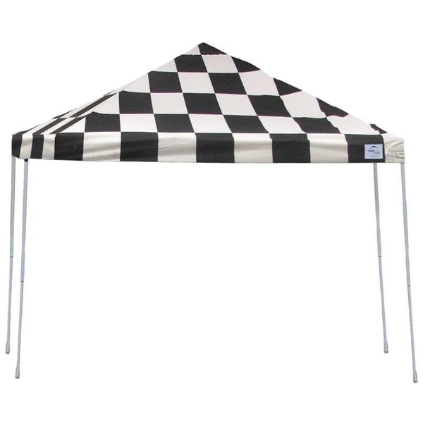 ShelterLogic 12 ft. x 12 ft. Pro Pop Up Canopy, Straight Leg, White