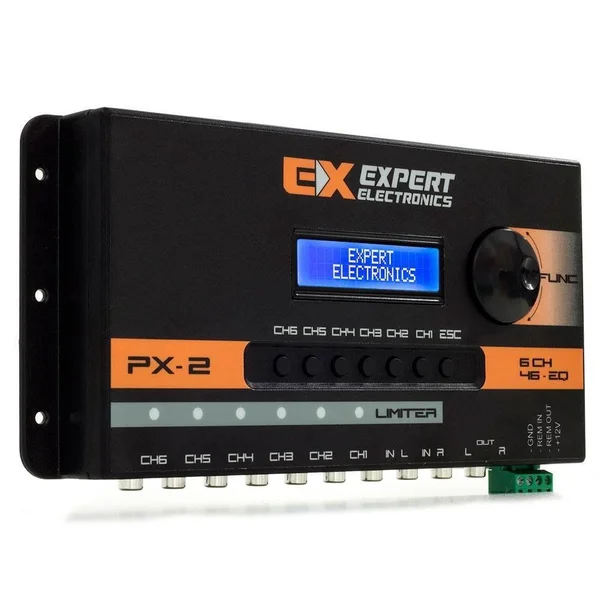 Banda Expert Electronics PX2 Limiter 6 Way, Equalizer 46 Band Sound Processor 1137200