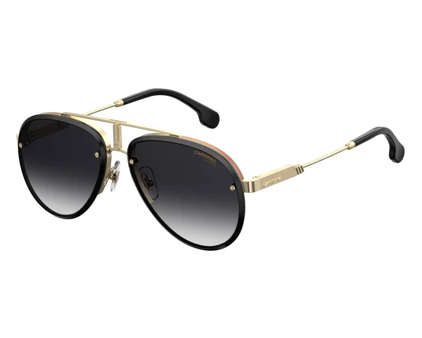 Carrera Glory 0RHL-9O Gold Black Aviator Sunglasses