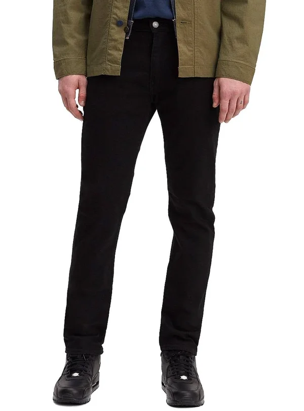 Levis 502 Regular Tapered Jeans Black