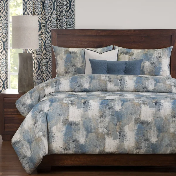 PoloGear Calcutta Luxury Duvet Set with Comforter Insert, Size: Full, White