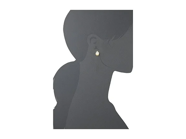 Kendra Scott Tessa Gold Stud Earrings in Ivory Mother of Pearl