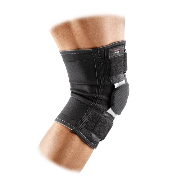 McDavid Level 3 Knee Brace with Dual Disk Hinges - Black, L