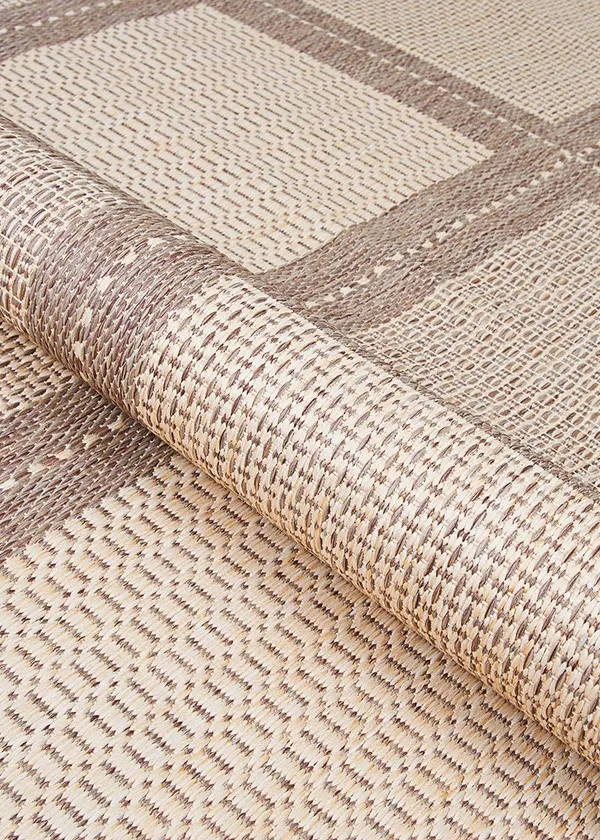 Couristan Recife Summit/Natural-Cocoa 7ft.6in x 10ft.9in Rug