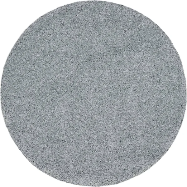 Nourison Malibu Shag MSG01 Area Rug - Slate, 7&10x22 Round