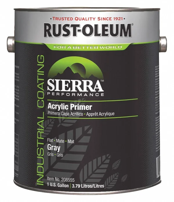 Rust-Oleum 208555 Primer, Gray, 1 gal.
