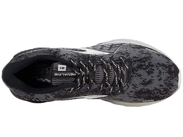 Brooks Men's Adrenaline GTS 21 Running Shoes - Black