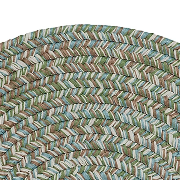 Colonial Mills Farmstand Tweed Area Rug - Size: 9& x 12& Oval, Beige