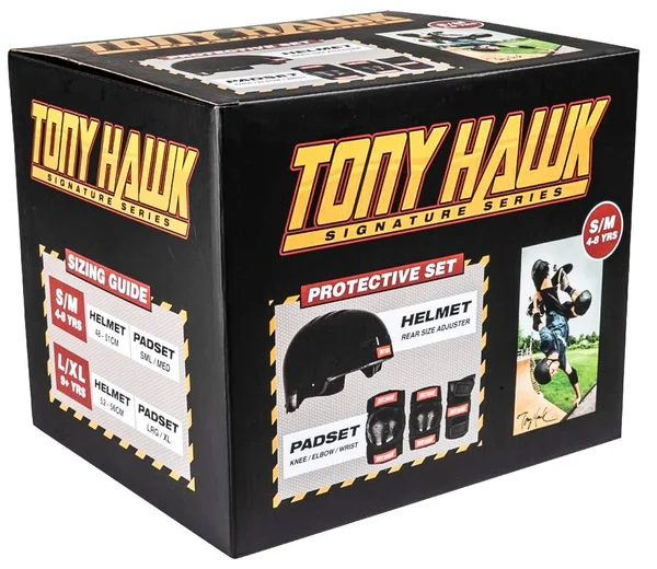 Tony Hawk Kids Protective Set (Black)