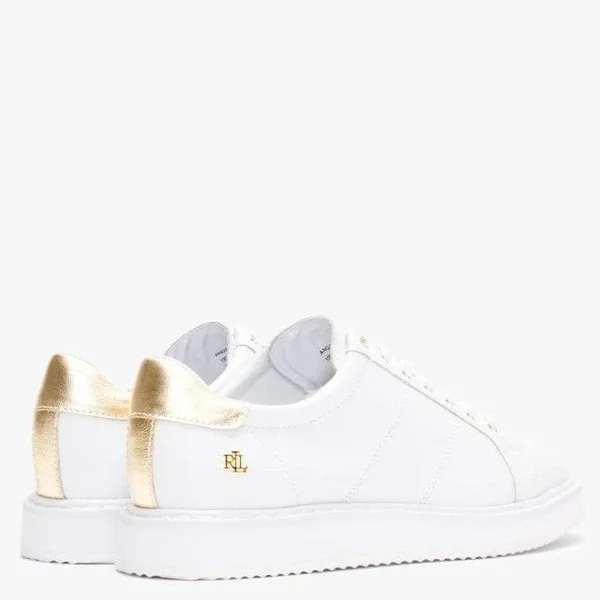 Lauren Ralph Lauren Angeline Women's Shoes - White Gold