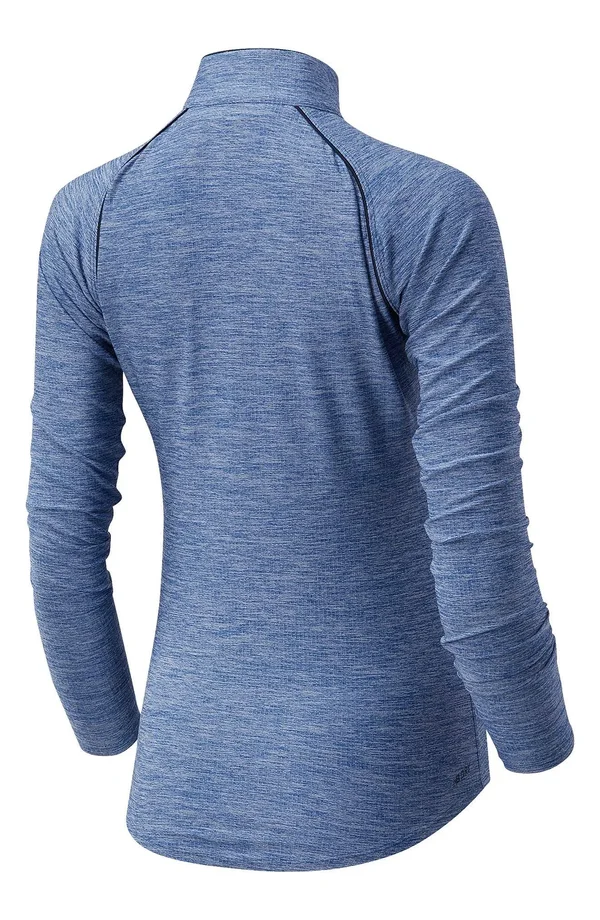 New Balance Women's Transform 1/2 Zip - Blue (Size S)