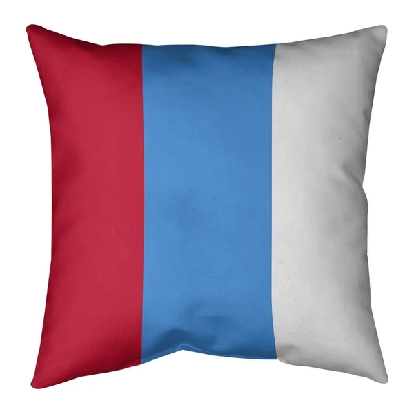 Tennessee Tennessee Red Football Stripes Pillow-Faux Linen - 14 x 14 - Square - Zipper Closure - Medium - Removable Cover - Acce
