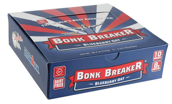 Bonk Breaker Blueberry Muffin Energy Bar - Box of 12