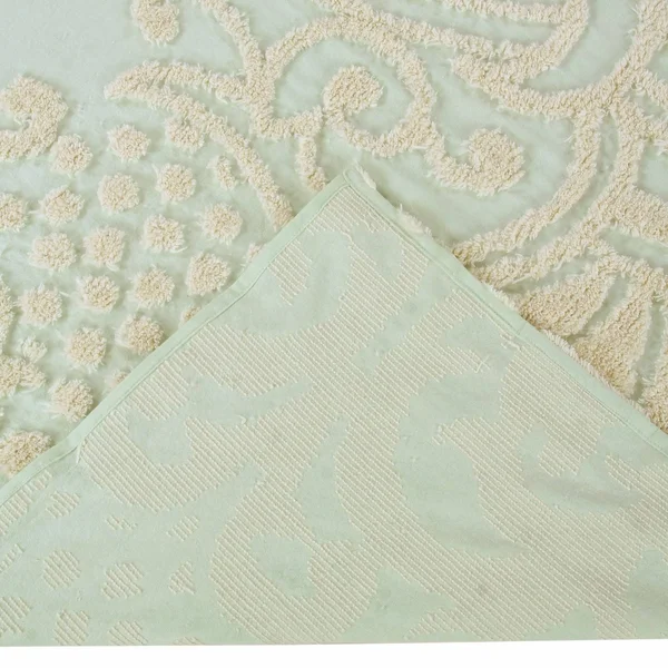 Better Trends Florence Chenille Bedspread Full Pink