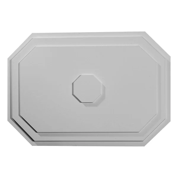 25 1/4x22W x 17 1/4x22H x 1 3/4x22P Felix Ceiling Medallion - Hand-Painted Gold