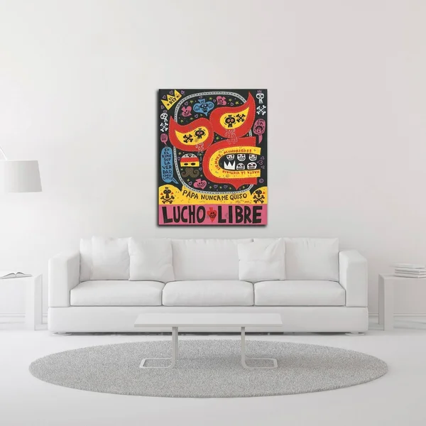 30x22 x 24x22 El Fuerte by Jorge R. Gutierrez Print on Canvas