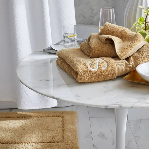 Legends Hotel Regal Cotton Bath Rug - Cayenne - Orange/Coral - Size 24x40, The Company Store