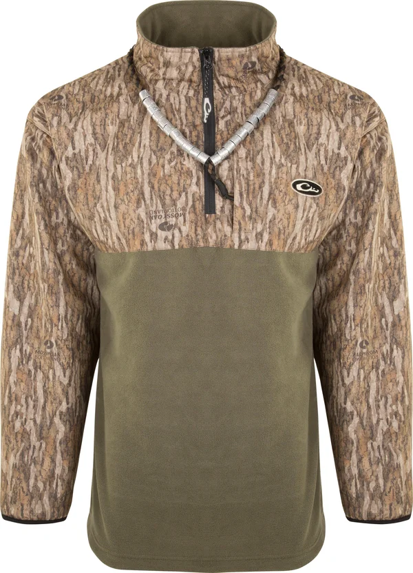 Drake 1/4 Zip Refuge Eqwader Bottomland, XL