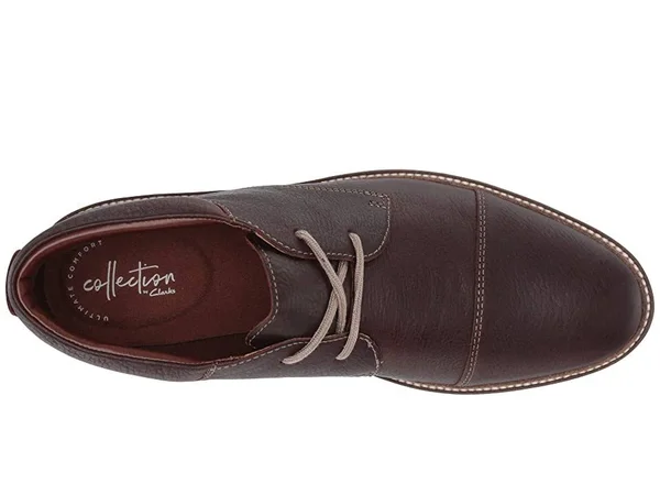 Men's Clarks Grandin Top Chukka Boot - Dark Brown - Size 11.5