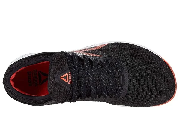 Reebok Men's Nano 9 Training Shoes - Color Black/White/Vivid Orange, 8.5