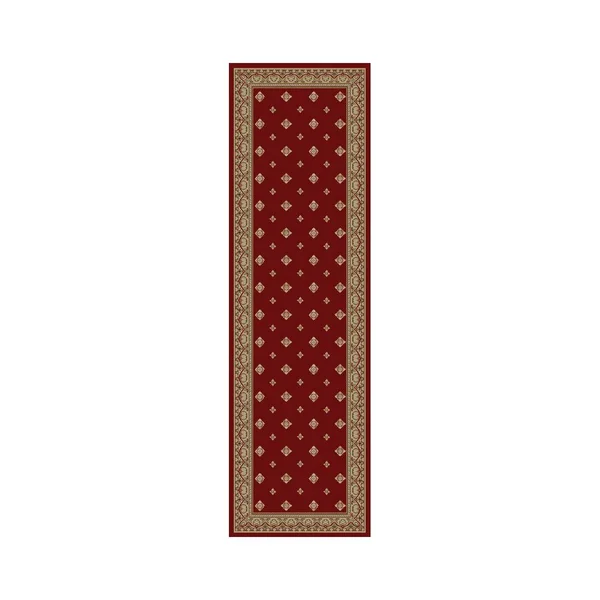 Concord Global Trading Ankara Pin Dot Area Rug Red: 2-ft 2-in x 7-ft 3-in