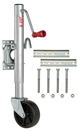 Brok 32925 1000#Marine Jack 6x22 Swivel Caster Poly Wheel w/ Zinc Plati