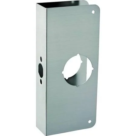 Prosource Hsh-050sbn-ps Door Reinforcer 4 by 9 by 1-3/4 inch Satin Nickel - Size: 8 in