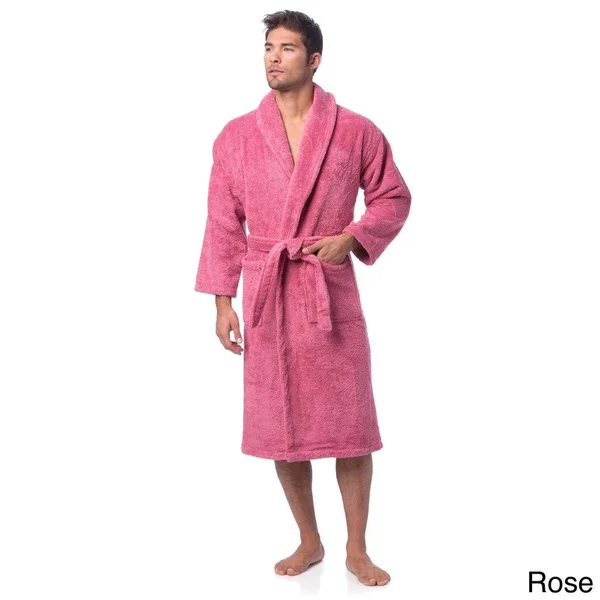 Small Luxury Turkish Cotton Unisex Robe in Purple
