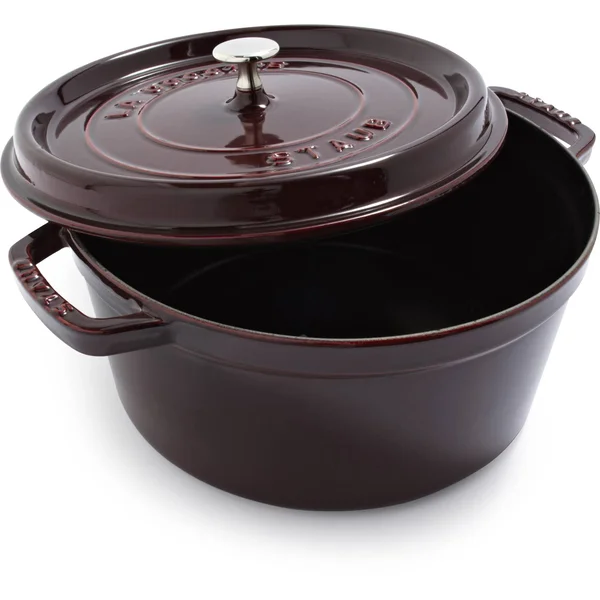 Staub Cast Iron 7 Quart Round Cocotte Grenadine