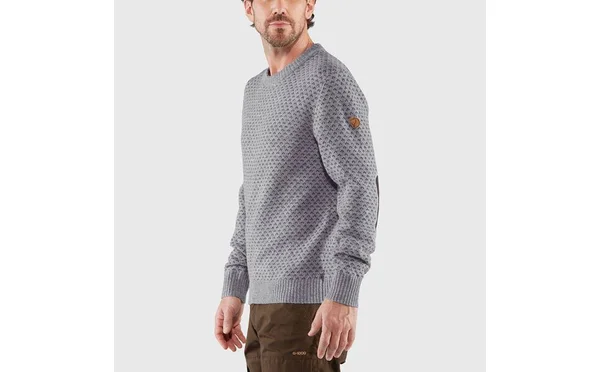 Fjallraven Men's Ovik Nordic Sweater Grey S