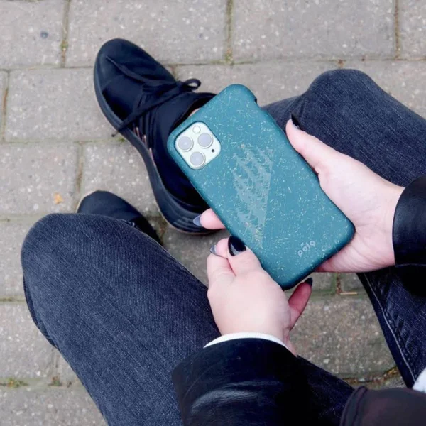 Pela Case iPhone 11 Pro Max Green Summit - 100% Compostable