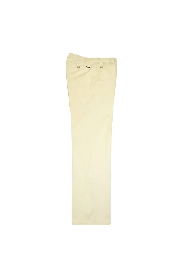 Meyer Roma Cotton Trousers Stone Size: 42w30l