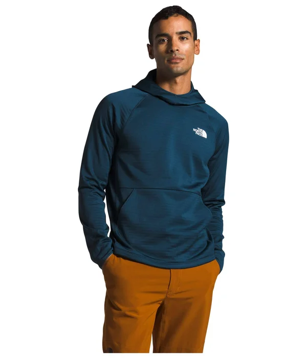 The North Face Men's Echo Rock Pullover Hoodie Blue Wing Teal