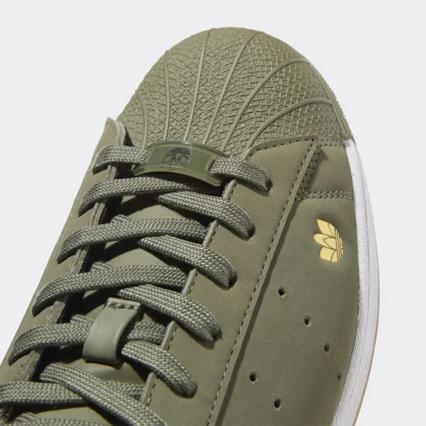 Adidas Originals Mens Superstan - Shoes Legacy Green/White/Gold Size 09.5