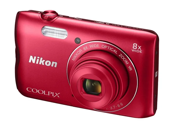Nikon Coolpix A300 Digital Camera (Red)