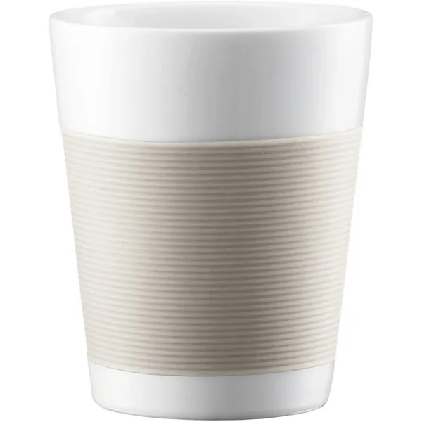 Bodum Canteen Double Walled Mug, Medium, 0.2 Litre - White