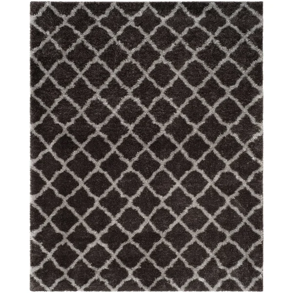 Indie Shag Rug Ivory Light Beige 8&x10& Safavieh