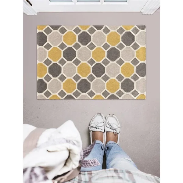 Linon Trio Ceramic Rug - 1x2 ft