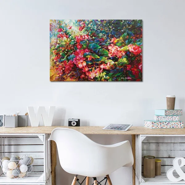 Leon Devenice Paintings on Canvas Art - Believe in Tomorrow Print ( scenic & landscapes > Nature > Gardens & Flo