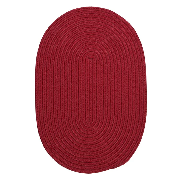 Porch & den Oakland Reversible Indoor/ Outdoor Area Rug (7& x 7& Round - Turquoise), Blue