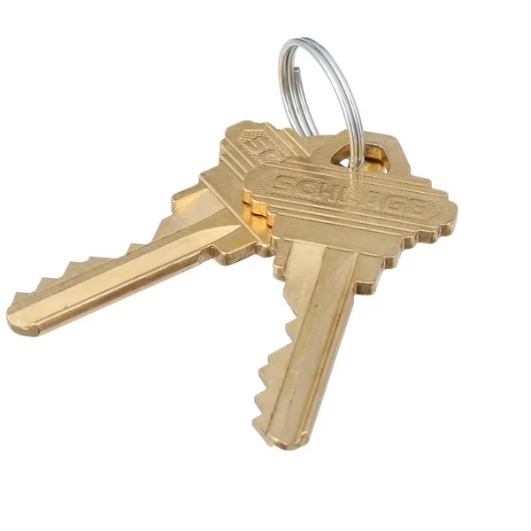Schlage Satin Nickel Single Cylinder Deadbolt & Keyed Entry Latitude Lever