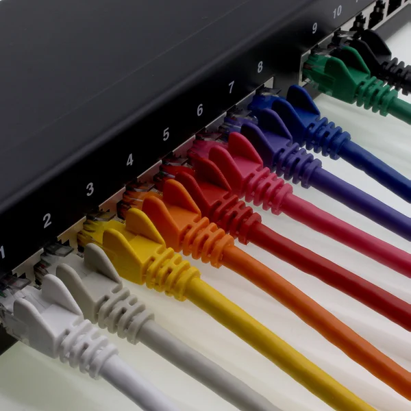 1aTTack - 3M - Black - 10 Pieces - Ethernet Gigabit LAN Network Cable (RJ45) 1000Mbit/s Patch Cable UTP Compatible with Cat.5 Ca