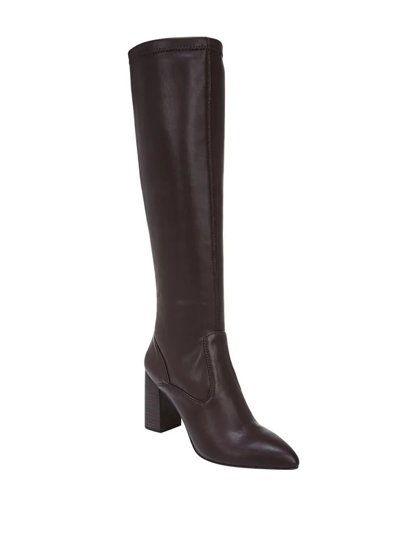 Franco Sarto Katherine Boot - Women's - Brown Faux Leather