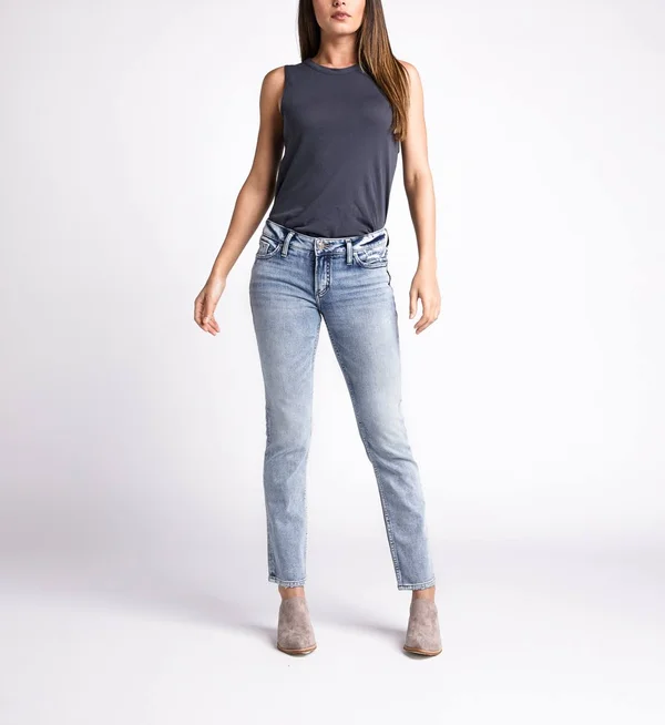 Silver Jeans Co. Elyse Slim Skinny Jeans - Indigo