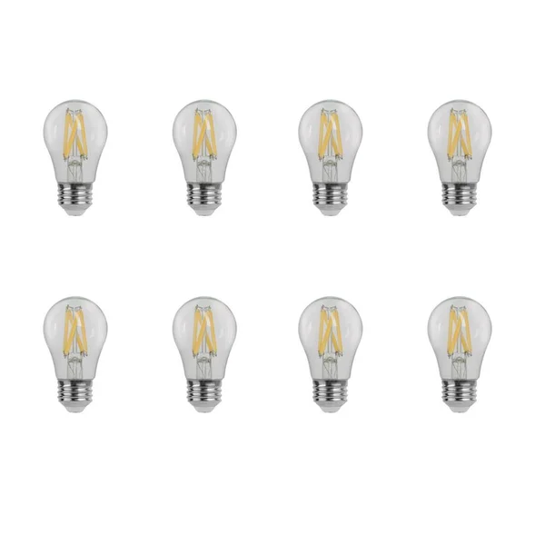Feit Electric 75-Watt Equivalent A15 Medium-Base Dimmable Filament LED Clear Glass Light Bulb in Soft White (8-Pack)