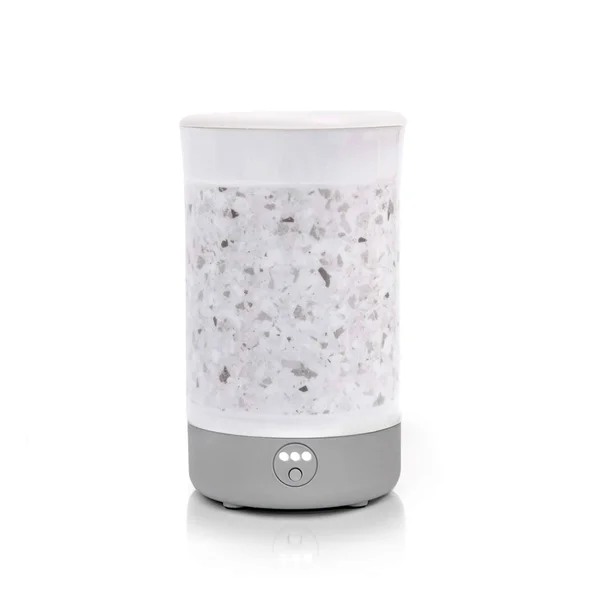 Signature Wax Warmer 2.0 in White Terrazzo - 8.8 x 5.7 x 5.6 inches