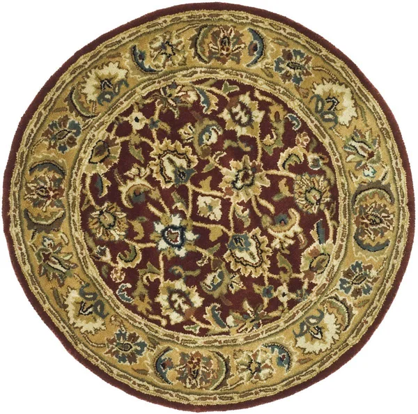 Safavieh Classic CL758K Area Rug - Rust/Camel - Size: 6 x 9 ft.