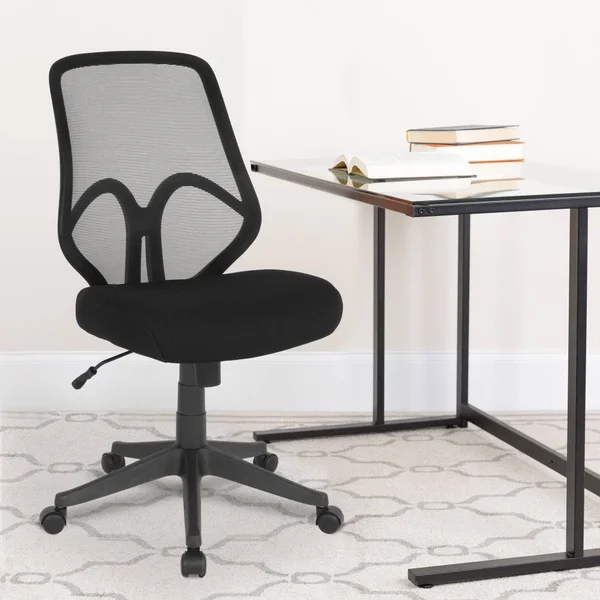 Flash Furniture Salerno Dark Gray High Back Mesh Chair